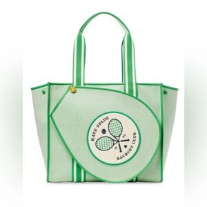 Kate Spade Green Tennis Tote Bag